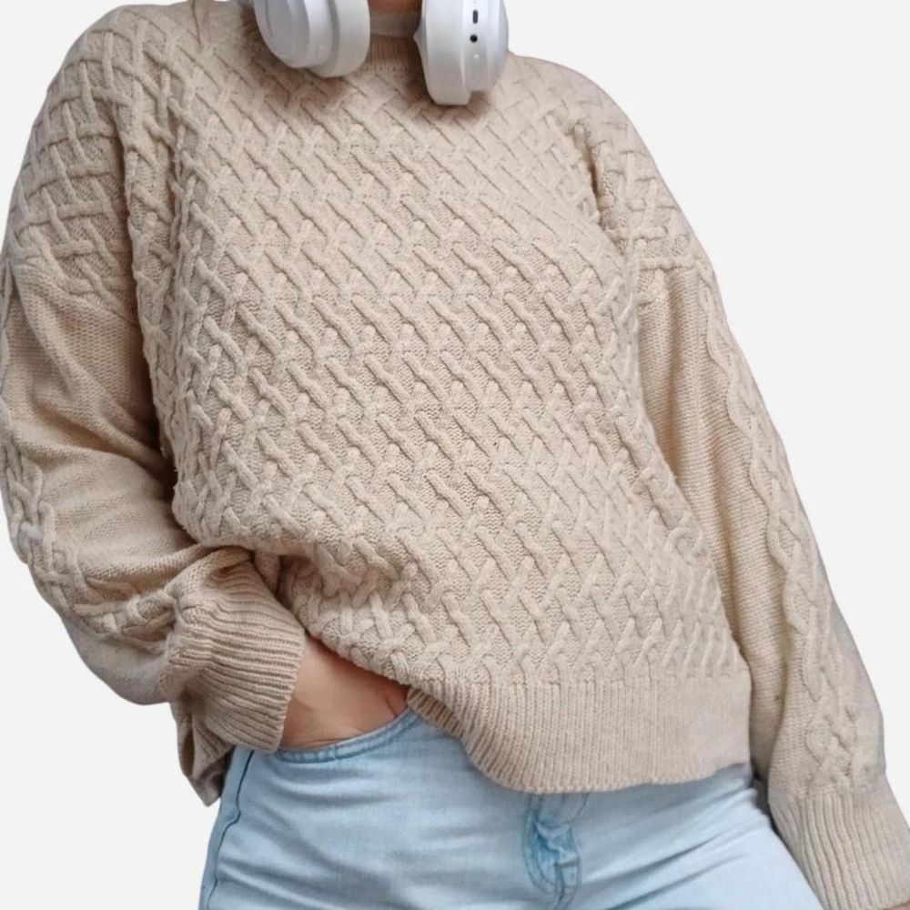Cream Knit Sweater
